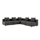 Cobana Lounge Sofa – Hjørnesofa inkl. kuddar Grey