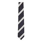 Hugo Boss Diagonal-stripe tie in silk-cotton jacquard Dark Blue Men Quality: 88% Silk, 12% Cotton