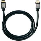 Oehlbach XXL Black Connect HDMI - HDMI High Speed with Ethernet 1,7m