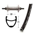 Winora Vuelta Airline 1 Road Front Wheel Svart 9 x 100 mm