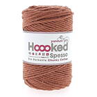 Panduro Hooked Spesso Eco Barbante Chunky Cotton by Yarn – 500g rost, Brick S710