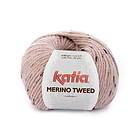 Katia Garn Merino Tweed 50g ljusrosa – 312 Light pink