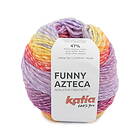 Katia Garn Azteca Funny 100g Lila 201