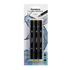 Panduro colour markers 3-pack – Yellow tones #35, 37, 141