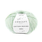 Katia Garn Cotton Merino 50g lj.grön