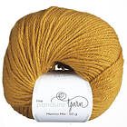 Merino Garn Mix 50g ockragul