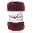 Panduro Hooked Spesso Eco Barbante Chunky Cotton by Yarn – 500g vinröd, Berry S1050