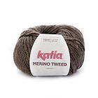 Katia Garn Merino Tweed 50g brun – 303 Brown