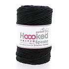 Panduro Hooked Spesso Eco Barbante Chunky Cotton by Yarn – 500g svart, Noir S250