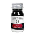 Bläck Herbin Fountain Ink 10ml, för reservoarpennor – mörkgrön vert empire
