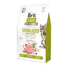 Brit Care Grain Free Cat Sterilized Immunity Support Fresh Pork (2kg)
