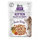 Brit Care Cat Kitten kalkon i sås 85g