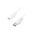 LogiLink USB Type-C-kabel USB Typ A till 24-stifts USB-C 2 m