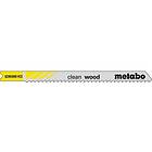 Metabo Sticksågsblad 5 U-sticksågblad "clean wood" 82/2,5mm