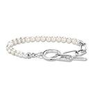 Thomas Sabo Cosmic Amulet freshwater pearl silver pärlarmband A2134-167-14-L19v