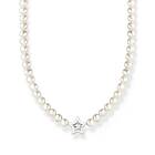 Thomas Sabo Charm Club freshwater pearls enamel silver pärlhalsband KE2198-149-14-L42v