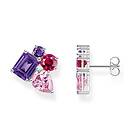 Thomas Sabo Heritage Glam pink and violet zirconia örhängen H2275-477-7