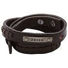 Fossil armband Brown Double Wrap JF87354040