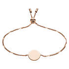 Fossil armband Disc Rose Gold-Tone Bracelet JF02898791