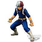 My Hero Academy Banpresto World figur Colosseum Super Master Star Piece Two Dimensions Shoto Todoroki figur 21cm