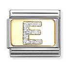 Nomination Classic gold glitter letter bokstavssmycken E 030291/05