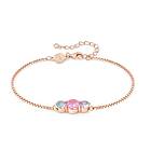 Nomination Color Wave rose gold armband 149816/011