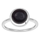 Nordahl Jewellery SWEETS52 ring svart onyx/silver 129 006-52
