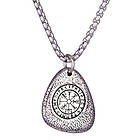 Northern Viking Jewelry Vegvisir Stone halsband NVJRS116