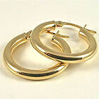 Örhänge i 14k guld 20 mm KR1-13