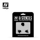 Vallejo Stencils: Paint Stains