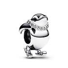 Pandora Moments Skiing Penguin Sterling silver Enamel berlock 792988C01