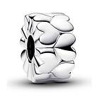 Pandora Moments Heart Pattern sterling silver klämstopp 792828C00