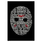 Hybris Friday The 13th Wording Poster (61x91 cm)