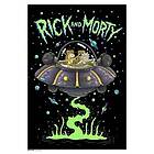 Hybris Rick and Morty Spaceship Poster (50x70 cm)