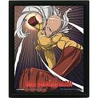 PCmerch One-Punch Man 3D poster med ram