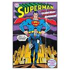 Hybris Superman Vintage Comic Book Cover Poster (50x70 cm)