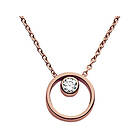 Skagen halsband Elin Crystal Circle Necklace SKJ0850791