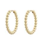 Snö Of Sweden Arizona 25mm guld hoops 1267-6500 257-ONE