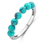 Ti Sento gold-plated silver turquoise ring 12284TQ/54