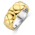 Ti Sento gold-plated silver ring 12288SY/58