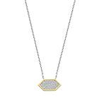 Ti Sento Star light pave halsband 34040ZY