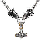 Varia Design Tanngrisner halsband silver-guld