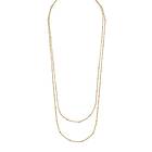 Snö Of Sweden Smykke Amsterdam Double Chain Guld 45cm