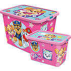 Paw Patrol Oppbevaringsboksar Set 23l & 7l