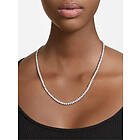 Swarovski Halsband Matrix Tennis Silver