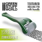 Green Stuff World Rolling pin with Handle: Cobblestone