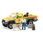 Schleich 42503 Lekset Veterinären Besöker Bondgården