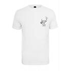 Urban Classics Vit t-shirt med stjärntecknet Oxen