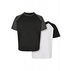 Urban Classics Boys Raglan Contrast Tee 2-Pack