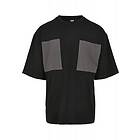 Urban Classics T-shirt oversize med fickor (Herr)